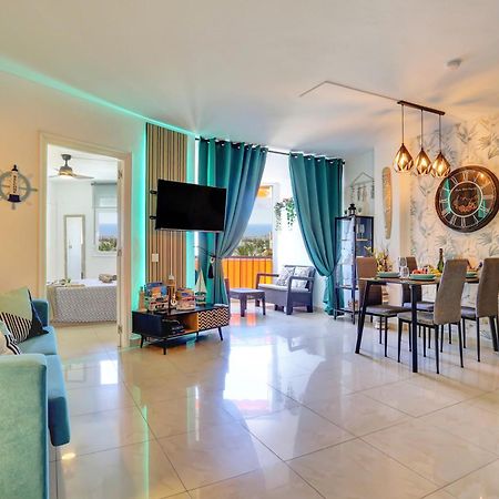 Luxory Dreamy Sunset, Seafront, Direct Access To The Promenade,Wifi,Pool,Free Parking Apartment Los Cristianos  Ngoại thất bức ảnh
