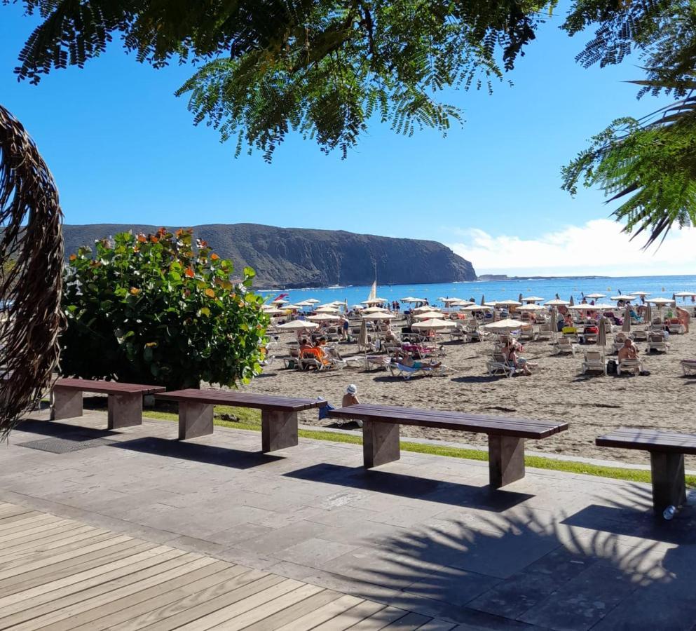 Luxory Dreamy Sunset, Seafront, Direct Access To The Promenade,Wifi,Pool,Free Parking Apartment Los Cristianos  Ngoại thất bức ảnh