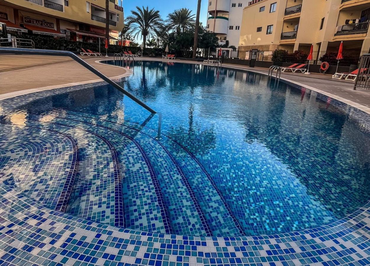 Luxory Dreamy Sunset, Seafront, Direct Access To The Promenade,Wifi,Pool,Free Parking Apartment Los Cristianos  Ngoại thất bức ảnh